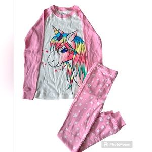Daughter Queen Kids Pajamas Pink Unicorn Cotton 100% Size 8 New without Tag